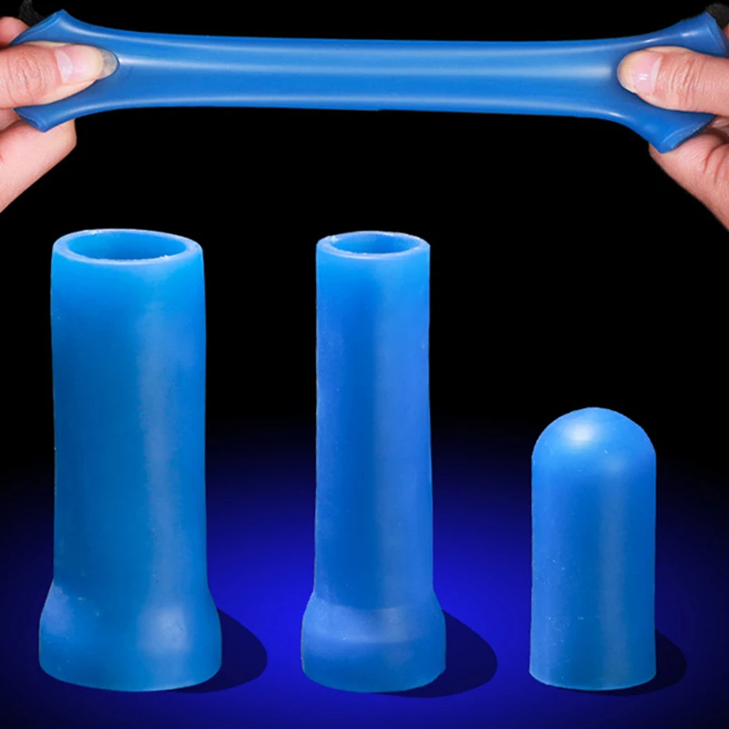 Силиконовая насадка для увеличения пениса протектор головки члена дюйма |