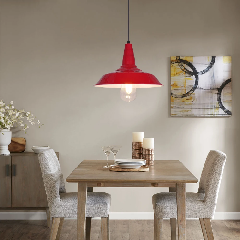 Artpad Северная Европа Железный винтажный промышленный подвесной светильник для