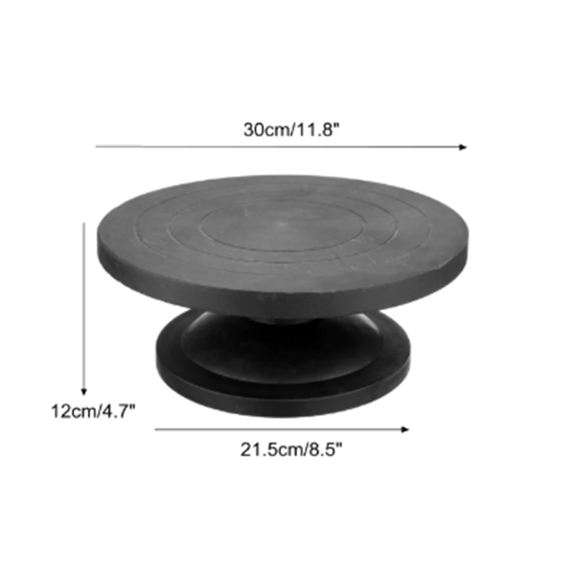 30Cm Pottery Wheel Modelling Platform Sculpting Turntable Model Making Clay Sculpture Tools Round Rotary Turn Plate Tool | Дом и сад