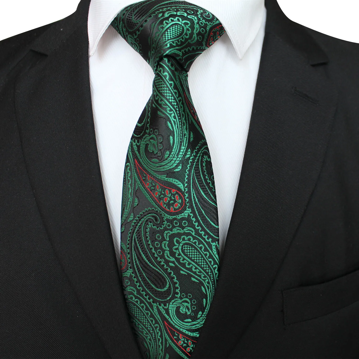 

New spot manufacturers wholesale high quality 8cm men's tie 1200 needle polyester yarn dyed jacquard tie