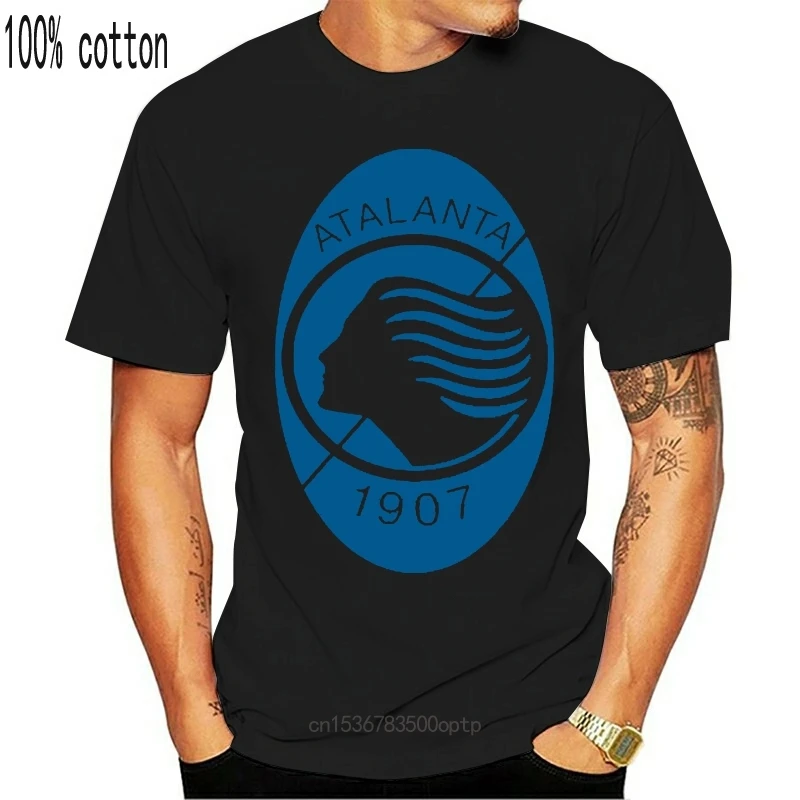 

New Fm10 Mens Tops Tee T Shirt Atalanta B.C. Goddess Nerazzurri Sport High Quality Tops T-Shirt