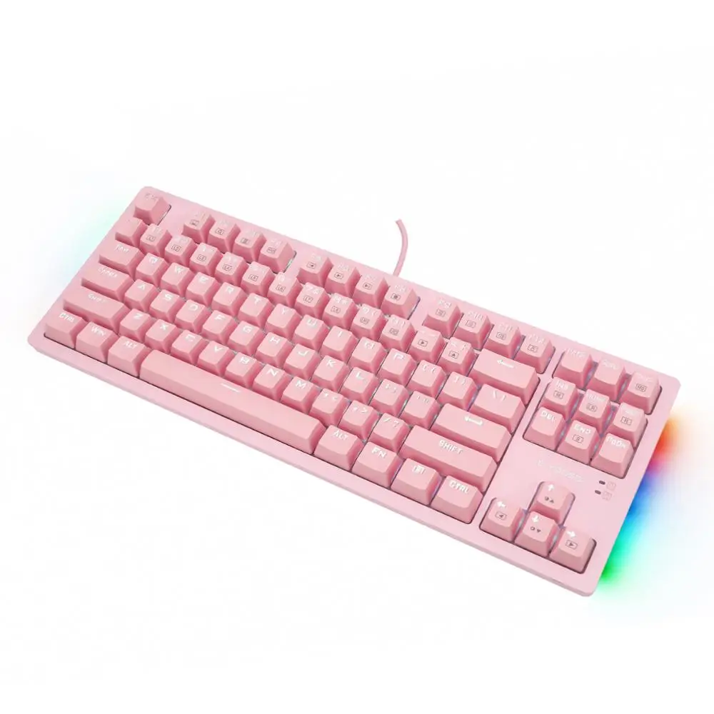 Механическая светодиодный вая клавиатура K620 светодиодная подсветка с синими