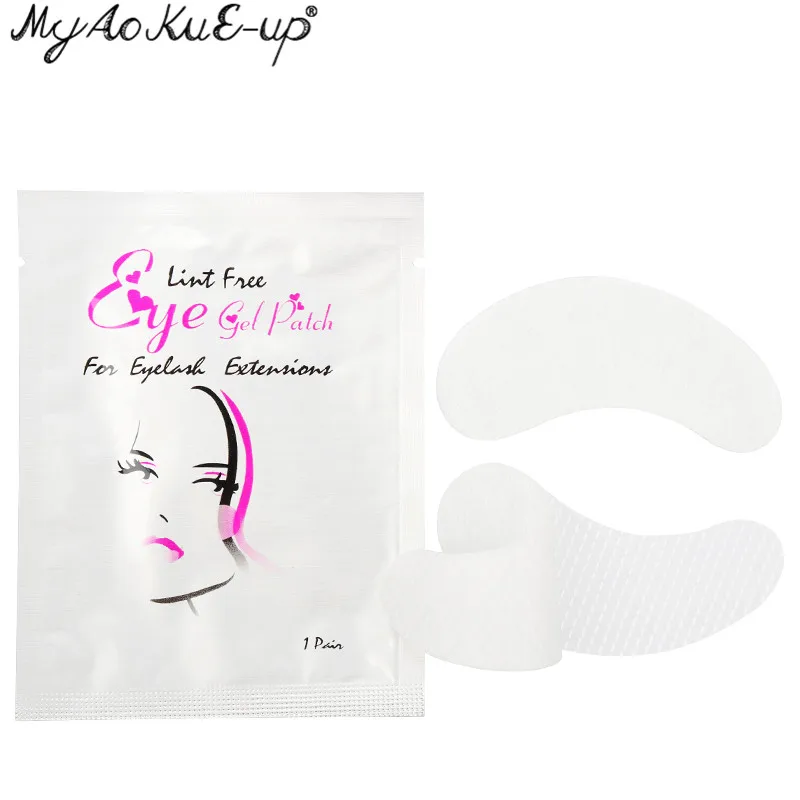 500 пар женские накладки под глаза патчи для наращивания ресниц бумажные наклейки