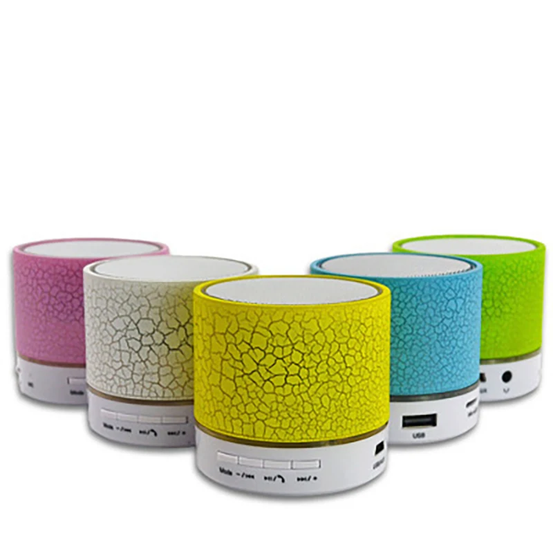 Bluetooth динамик светодиодный портативный мини беспроводной плеер USB Радио Mp3 музыка