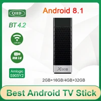 x96s mini tv stick android 9 0 tv box 4g 32gb amlogic s905y2 quad core 2 4g5 8g wifi bt 4 2 smart tv box 4k media player x96 s