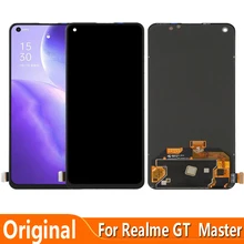 Original LCD Display Touch Screen Digitizer Assembly For Realme GT Master RMX3363 RMX3360 Display Super AMOLED Repair Parts
