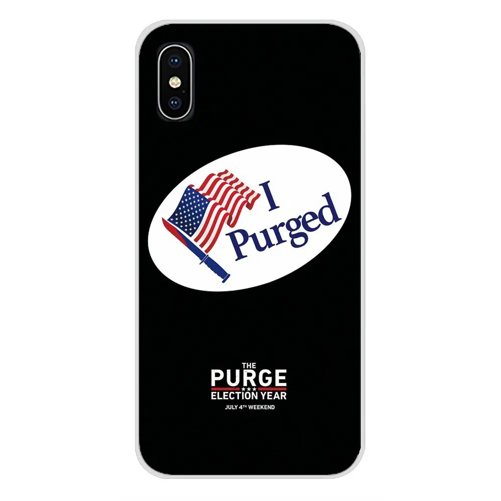 The Purge Election Year Accessories Phone Cases Covers For Samsung A10 A30 A40 A50 A60 A70 Galaxy S2 Note 2 3 Grand Core Prime | Мобильные