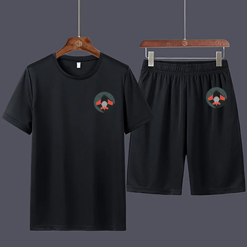 

Бикини Secret, Новинка лета 2021, спортивная одежда для отдыха, мужской костюм с воротником, футболка из 2 предметов + шорты, модные спортивные пля...