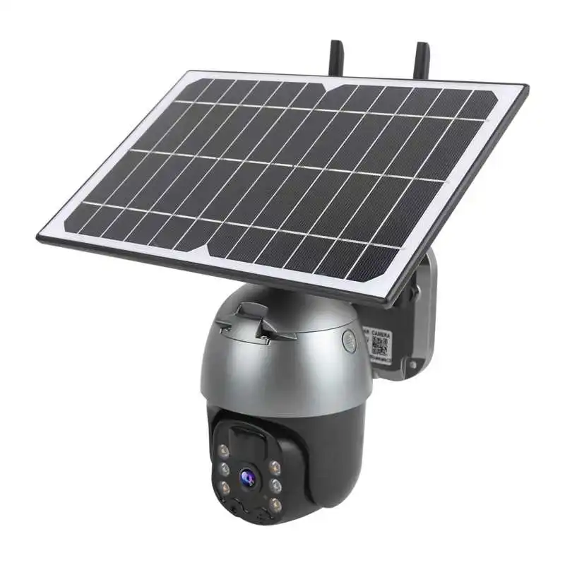 

4G камера 4G 1080P PTZ камера на солнечной батарее с ИК-датчиком движения полноцветная камера ночного видеонаблюдения IP66 Водонепроницаемая Солне...