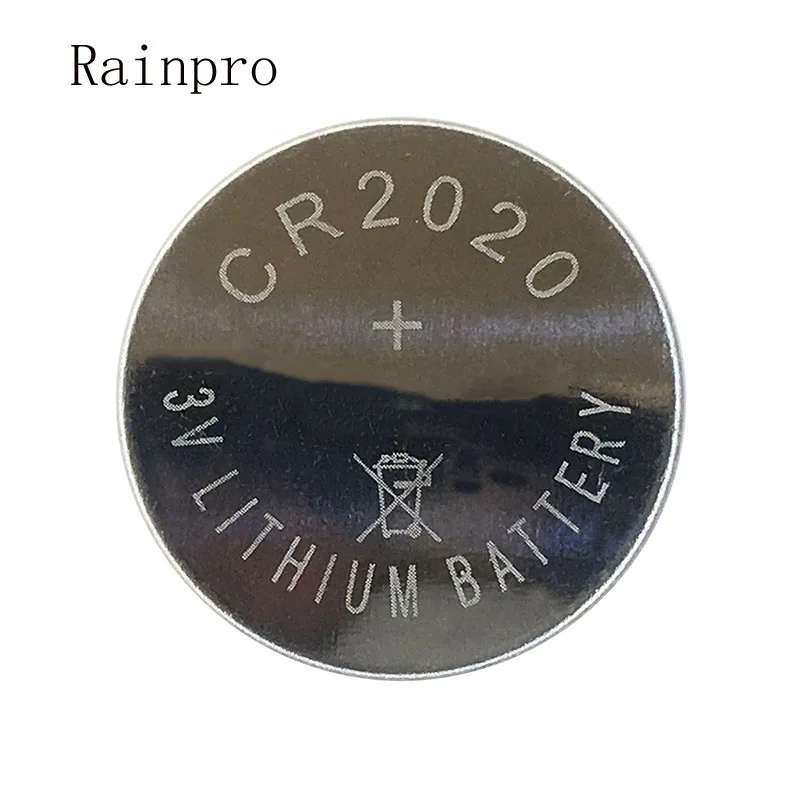 Rainpro 6 шт./лот CR2020 Кнопочная батарея 3 В литиевая подходит для дистанционного