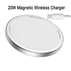 Магнитное Беспроводное зарядное устройство 20 Вт для iPhone12 Pro Max, магнитное безопасное зарядное устройство для iPhone 12, мини магнитное Беспроводное зарядное устройство