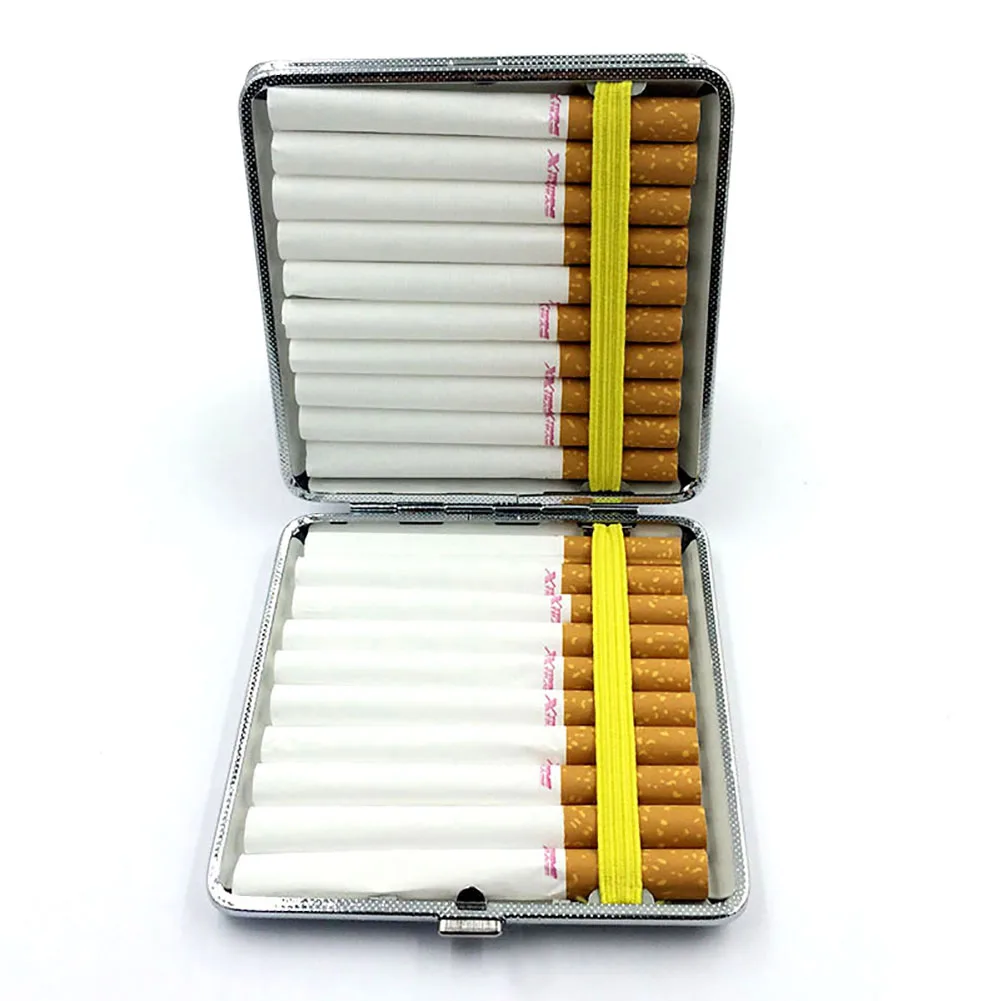 Чехол для сигарет из искусственной кожи 20 палочек с резиновой лентой Подарочная