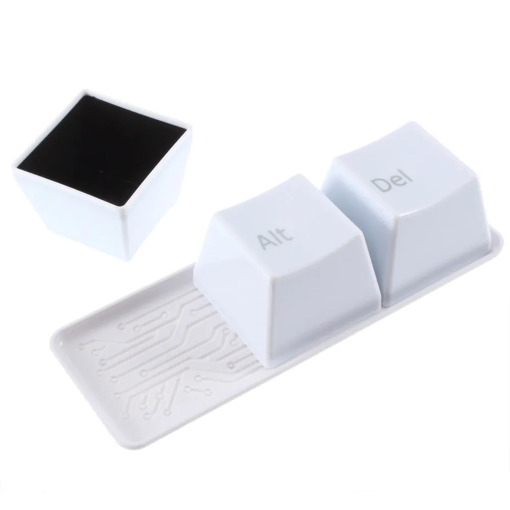 3 Stks/комплект модный Ctrl Alt Del Keyboard Key кофейная чайная чашка клавиатура дизайн