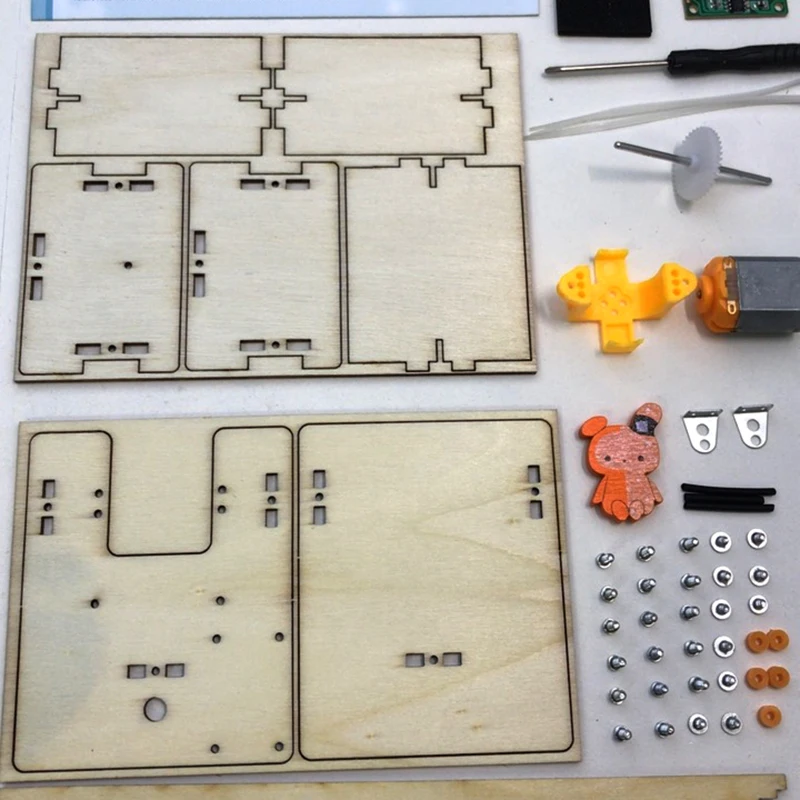 Научный эксперимент DIY деревянный Электрический подъемник для детей студентов