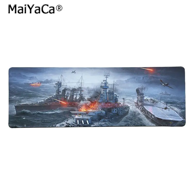 MaiYaCa высокое качество мир военных кораблей игра DIY дизайн игровой с узором коврик