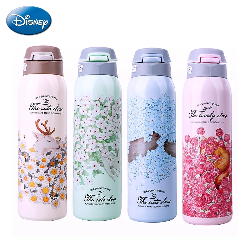 

Соломенная колба Disney 2020 с крышкой и соломинкой