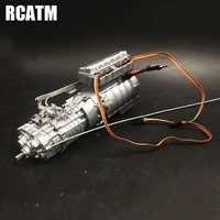 metal gearbox power take off with oil pump speed ratio 5 04 for 114 tamiya rc truck tipper dump car scania arocs actros