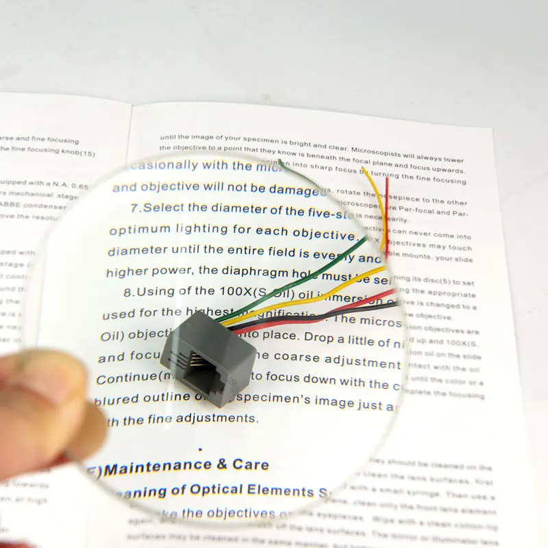 1 шт. большой диаметр 100 мм двойная выпуклая линза оптическое стекло