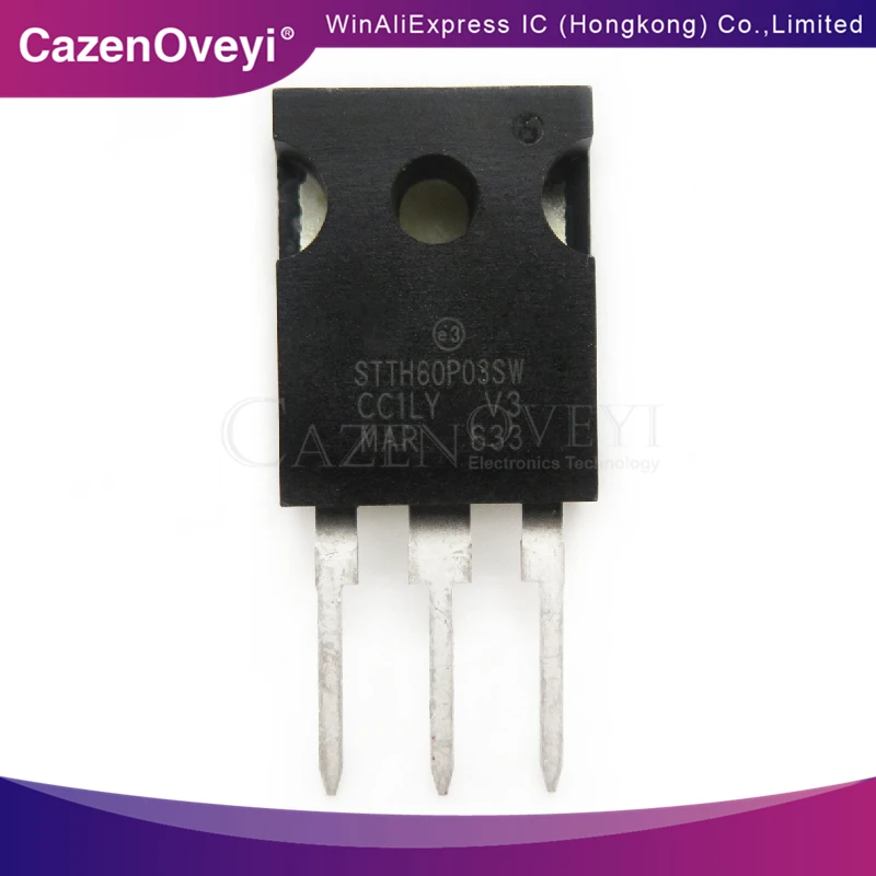 

5pcs/lot STTH60P03SW STTH60P03 60P03SW 60P03 TO-247 In Stock