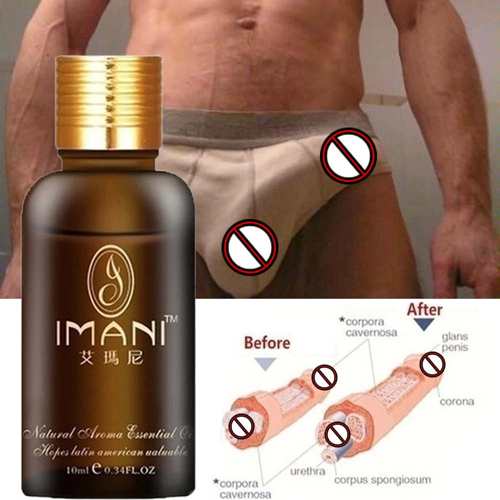 2021 [Hot Sale] New Natural Plant Essence Essential Oil Men's Penis Enlargement Oil