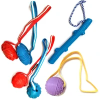 pet products dog toy interactive toys pull up rubber ball land water toy for small medium large dogs pet supplies
