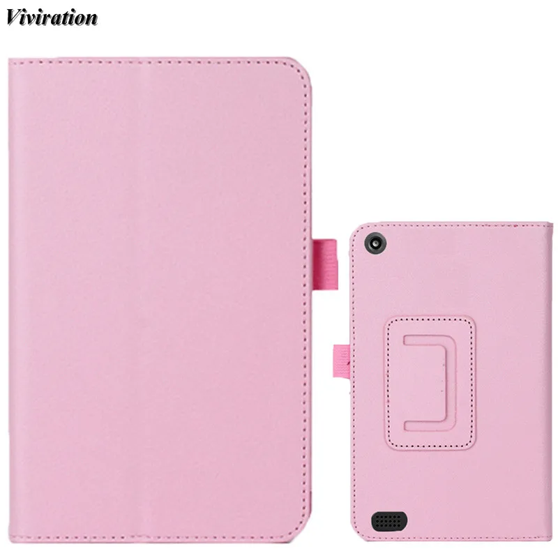 Женский деловой Роскошный чехол для планшета Amazon Kindle Fire 7 2015/ 2017 0 дюймов розовый