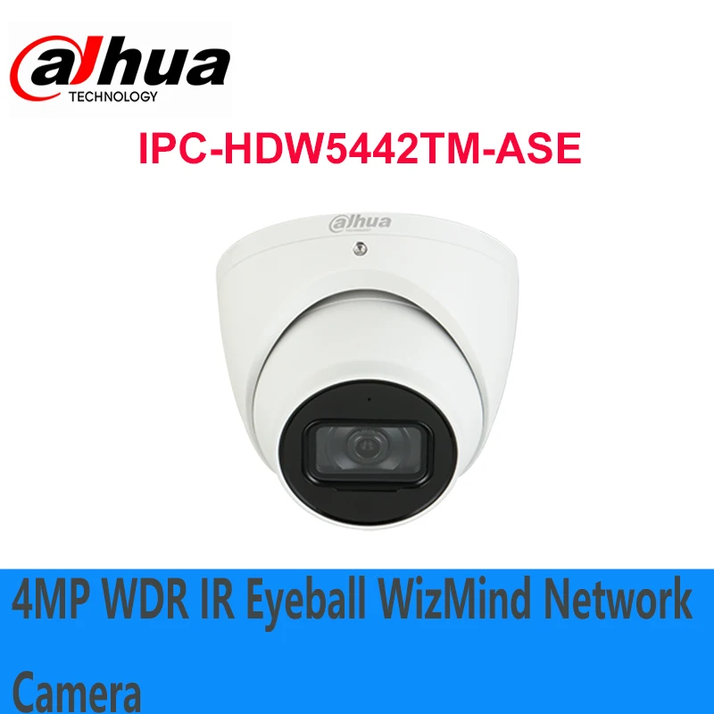 

Dahua hot sale 4MP WDR IR Eyeball WizMind Network Camera IPC-HDW5442TM-ASE