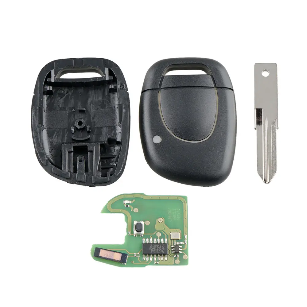 Детали автомобиля дистанционный ключ инженерный пластик + медь 1 кнопка черный