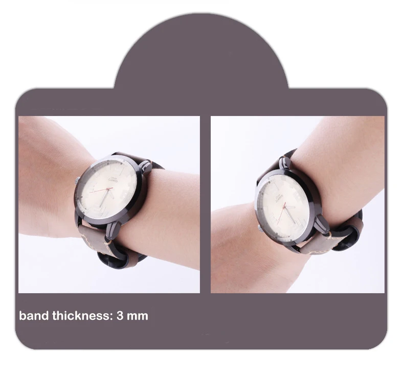 Watchband 20mm Genuine Cow Leather Watch Straps 22mm Black Brown Gray Wear-resistant Swearproof Belt 24mm 26mm Watch Accessories