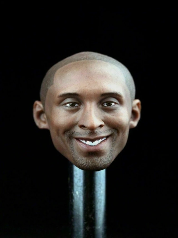 Масштаб 1/6 Мужская Звезда баскетбольный человек голова Коби Брайант Лепка F 12