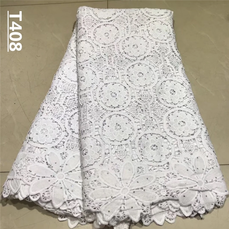 Tollola последний зеленый гипюр кружевная ткань вышивка французский африканский