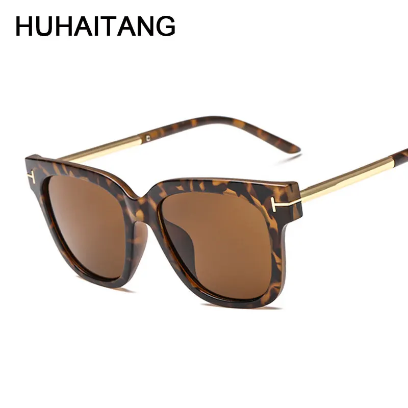 

HUHAITANG Luxury Brand Sunglasses Women Vintage Classic Square Sun Glasses For Men Sunglass