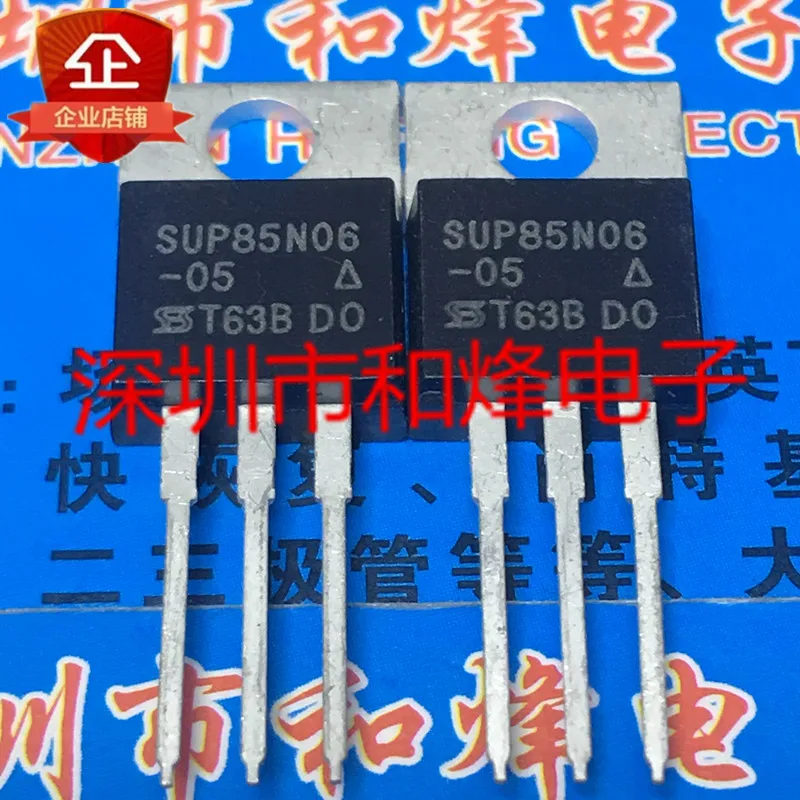 

Original 6PCS/lot SUP85N06-05 TO-220 60V 85A