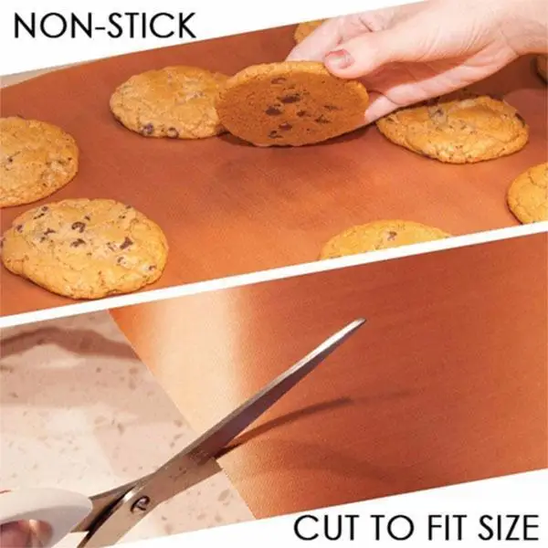 

EasyGrill 3PCS Grill & Bake Mat Reusable Non-Stick BBQ Pad Portable Outdoor Picnic Cooking Barbecue Sheet Oven Accessories