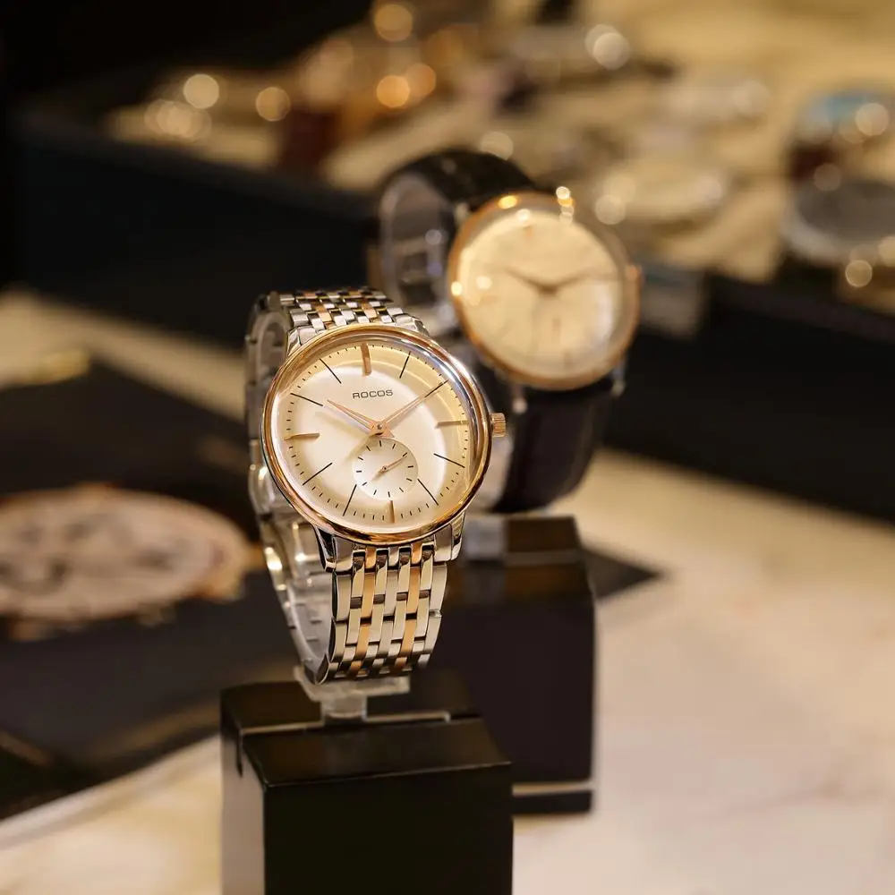 Часы наручные Rocos Мужские автоматические мужские ультратонкие механические