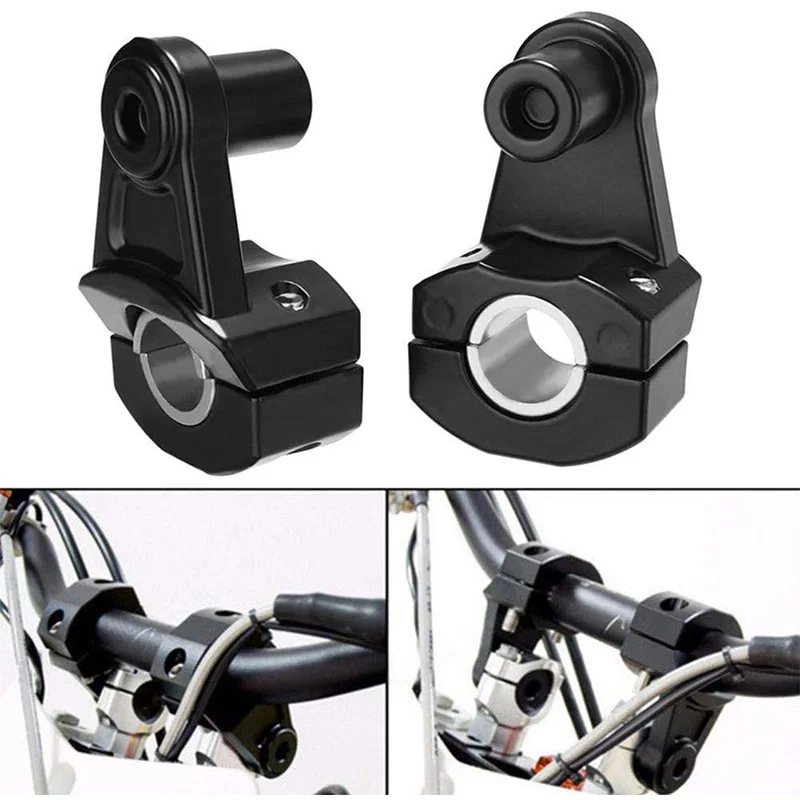 

Motorcycle Bar Clamps Raised Handlebar Handle Bar Risers For Yamaha R1 R3 R6 For Suzuki GSXR 22mm 28mm Original Handlebar