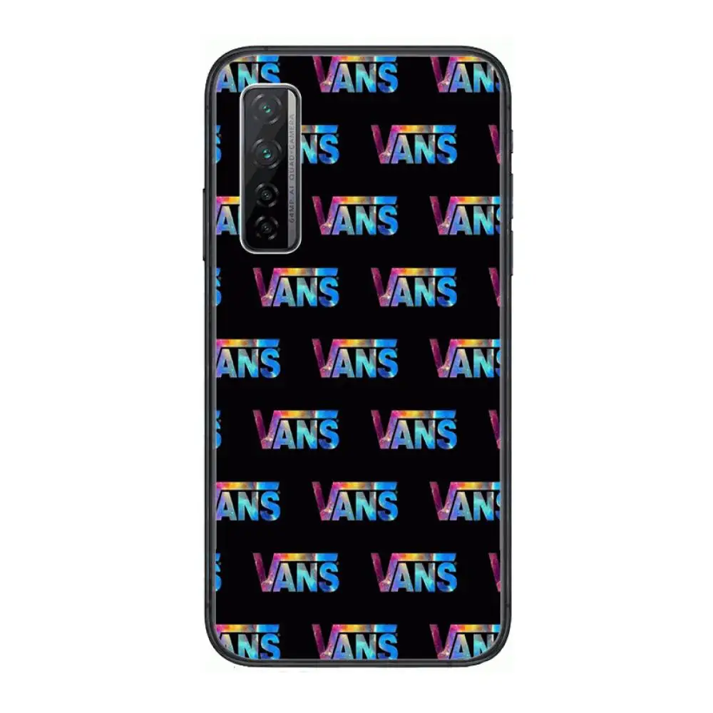 

V-VANS Phone Case For Huawei Nova 2 3 4 5 6 7 8 SE i E Pro Lite Black Etui Coque Painting Hoesjes comic fashion