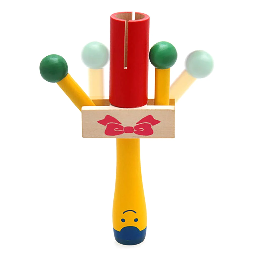 Детские игрушки деревянная ручная погремушка перкуссионный музыкальный