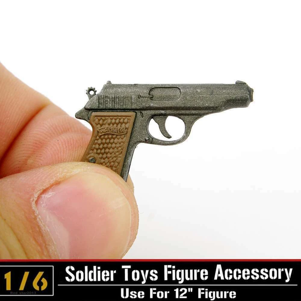 

Peacemaker Weapon Toys 1/6 Scale PK Dragon Weapon Pistol Gun Model Soldier Accessory For 12" Soldier Figure Body Toys In Stock