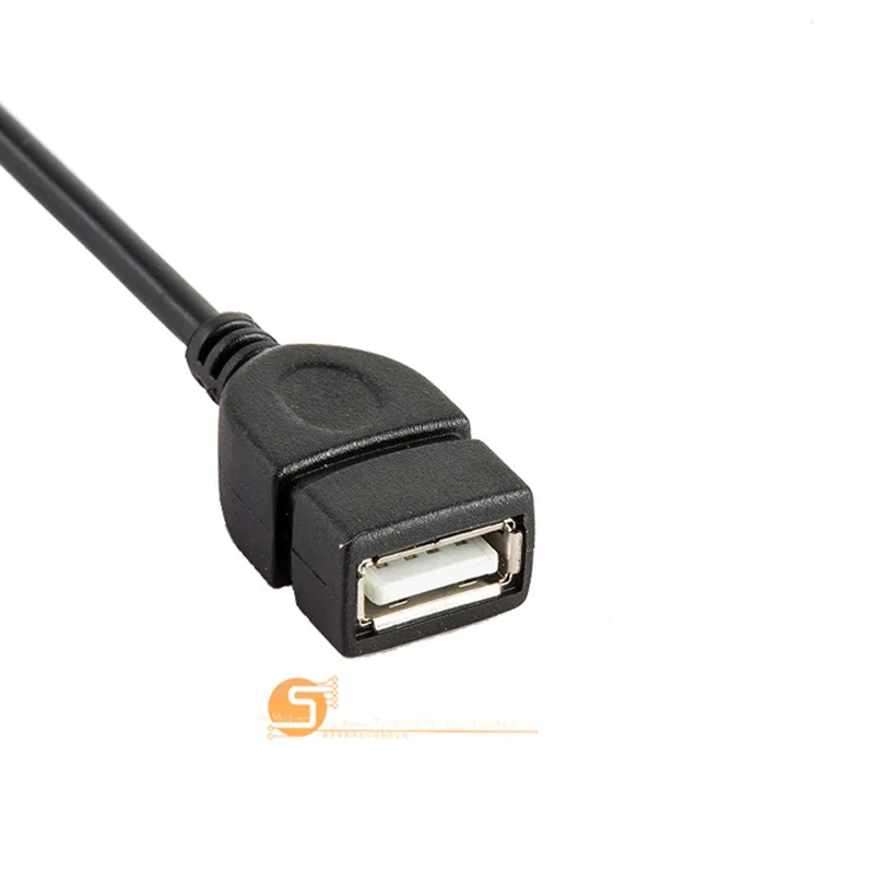 Аудиокабель Mini OTG line USB turn micro switch Подключение компьютера внешний u диск поддержка