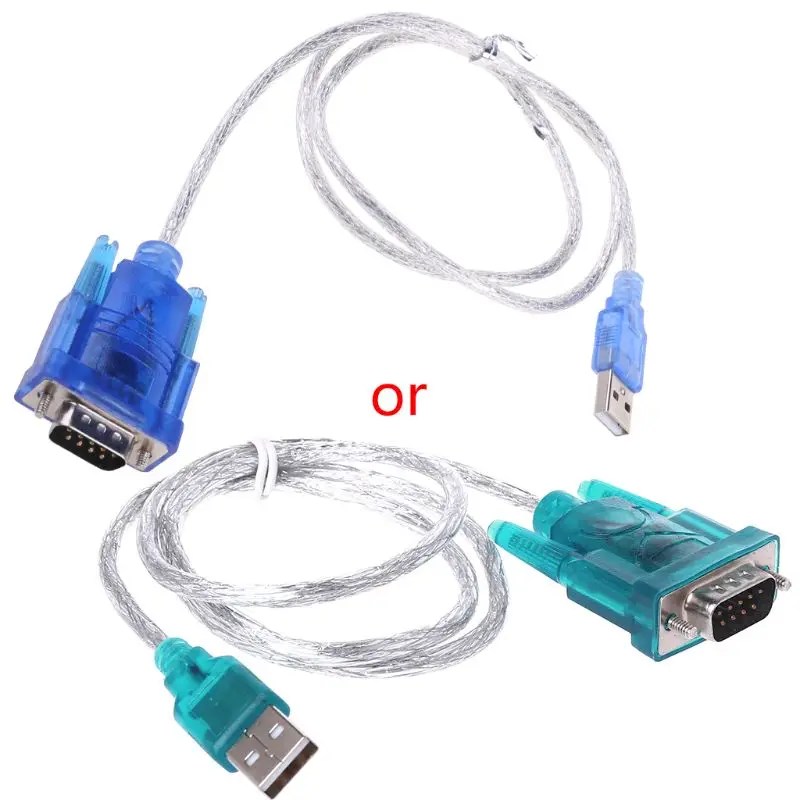 Convertor Adapter USB to RS232 Serial Port 9 Pin DB9 Cable COM |