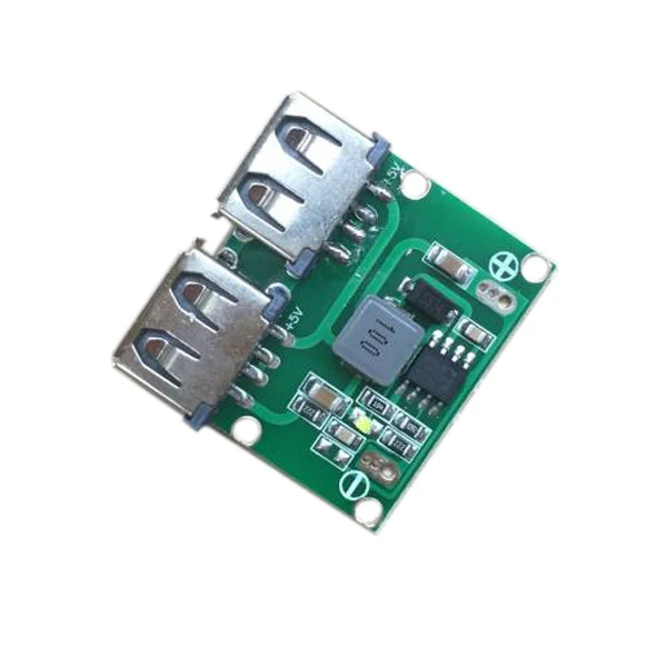 Горячая 3C-DC-DC Бак понижающий преобразователь 5V 3A Dual USB Зарядное устройство Модуль