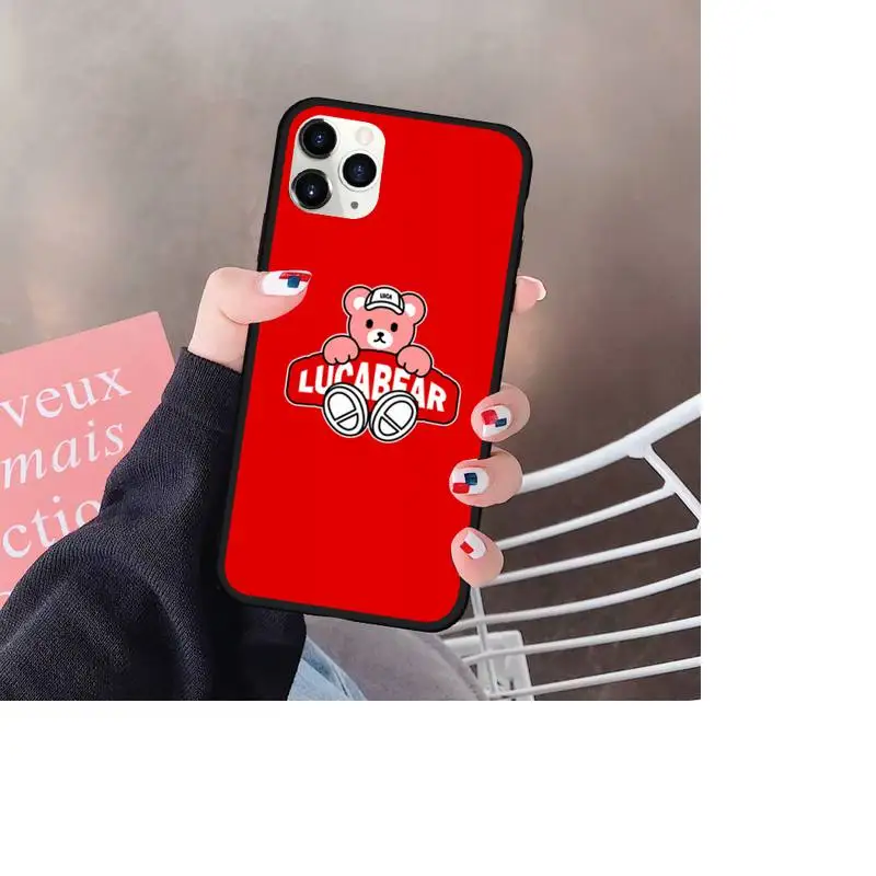 

Luck Bear Phone Case For IPhone 12 Pro Max 6 6s 7 8 Plus XS XR 12mini Se 2020 Iphone 11 Pro Max Case