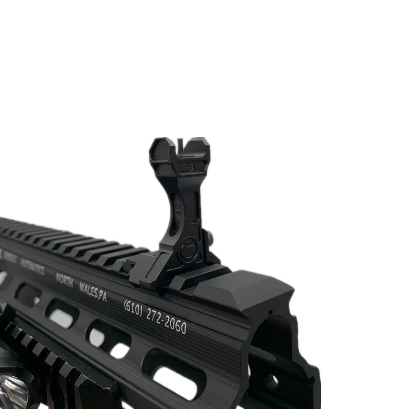 

Hunting Gun Accessories PEQ15 Front Set Flip Up Back Up Side Iron Sight Fit 20mm Rail