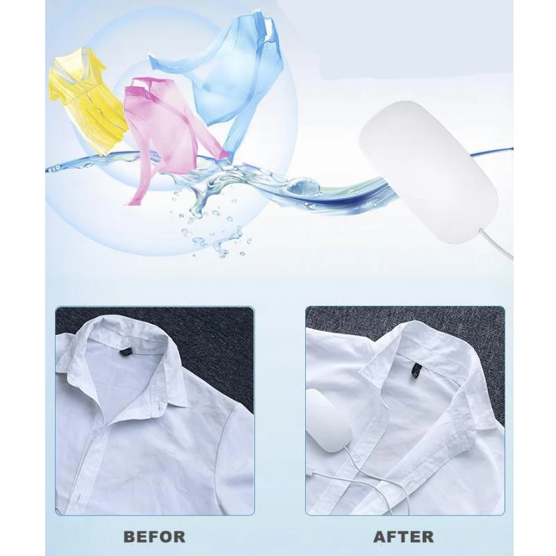 Мини электрическая USB ультразвуковая стиральная машина дизайн мыши портативная