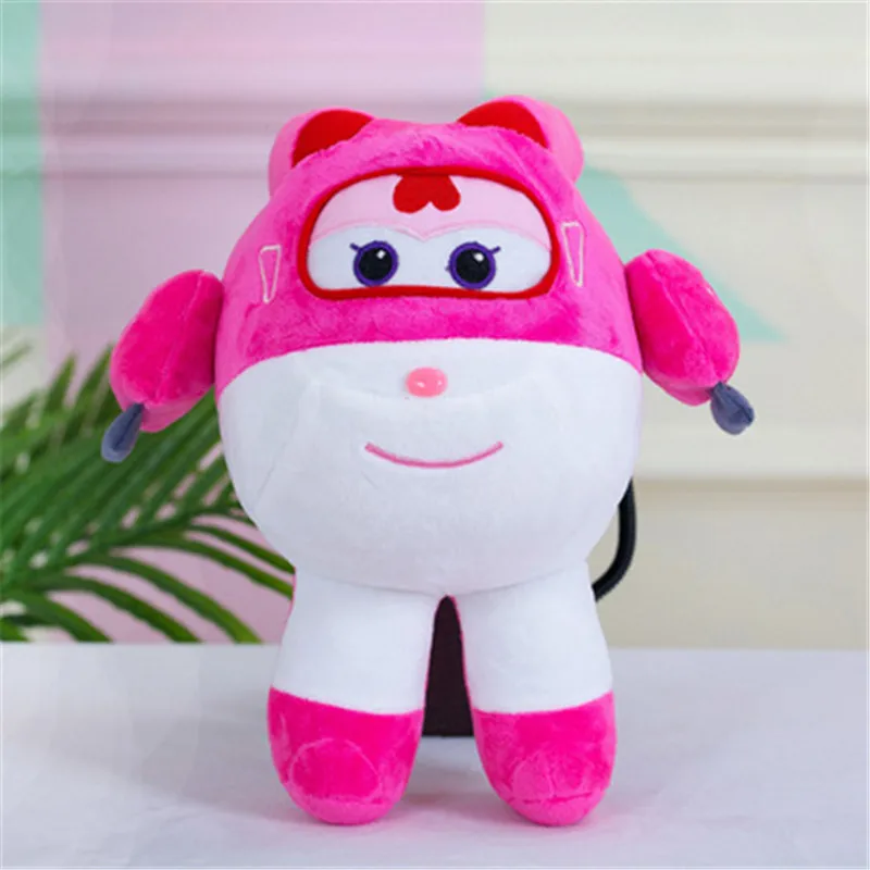 5 шт./лот 20 см Супер Крылья Самолеты Плюшевые игрушки суперкрылья Самолет Роботы