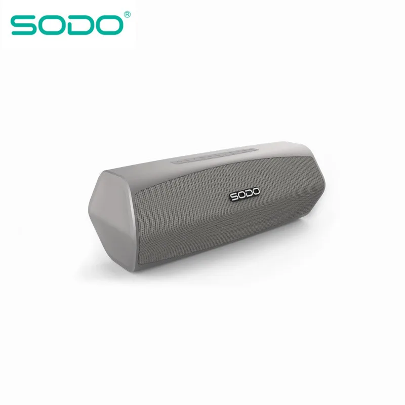 Беспроводная Портативная колонка с Bluetooth V4.2 SODO HD звуком и басами совместима