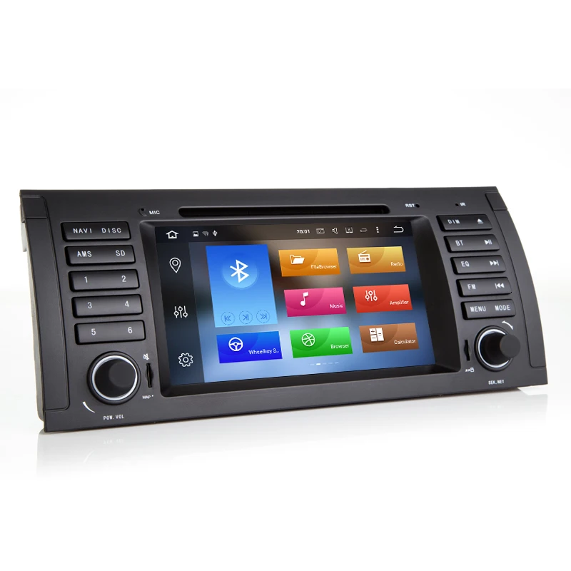 Android 10 4 Гб ОЗУ 64 ПЗУ GPS Navi автомобильный DVD мультимедийный для BMW E53 X5 E39 5 97 -06 DAB + Wifi 4G