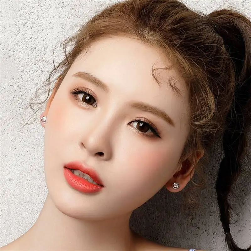 

Simple Gifts Gift Ear Stud Crystal Fashion Women's Earrings Silver Jewellery