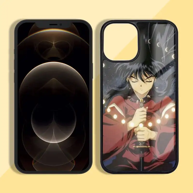 

Inuyasha Sesshoumaru Higurashi Phone Case Silicone TPU+PC For iPhone 11 12 mini Pro MAX 5 6 7 8 Plus Samsung Note20 10 Plus S7 8